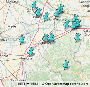Mappa Str. Cà Bianca, 27058 Voghera PV, Italia (17.2225)