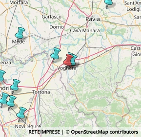 Mappa Str. Cà Bianca, 27058 Voghera PV, Italia (23.21077)