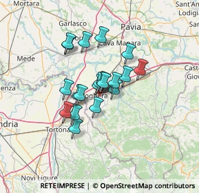 Mappa Str. Cà Bianca, 27058 Voghera PV, Italia (9.3205)