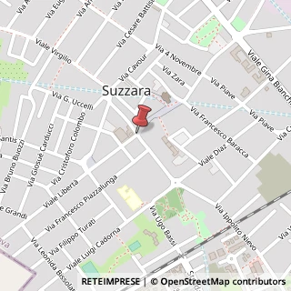 Mappa Via Fratelli Montecchi,  2, 46029 Suzzara, Mantova (Lombardia)