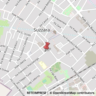 Mappa Via F. Piazzalunga, 4, 46029 Suzzara, Mantova (Lombardia)