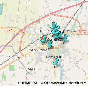 Mappa Strada Mezzana, 27058 Voghera PV, Italia (1.12857)