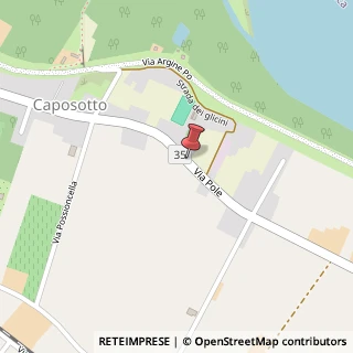 Mappa Via pole 29, 46028 Sermide, Mantova (Lombardia)