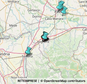 Mappa Via Francesco Carlone, 27058 Voghera PV, Italia (9.52571)