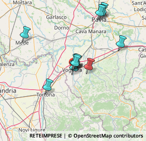 Mappa Via Francesco Carlone, 27058 Voghera PV, Italia (12.06083)