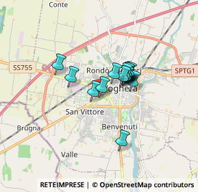 Mappa Via Toscana, 27058 Voghera PV, Italia (1.08)