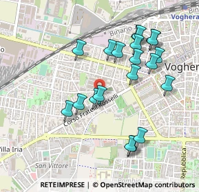 Mappa Via Toscana, 27058 Voghera PV, Italia (0.48)