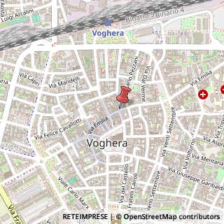 Mappa Via Emilia, 138, 27058 Voghera, Pavia (Lombardia)
