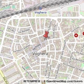 Mappa Via Laurentina, 634, 27058 Voghera, Pavia (Lombardia)