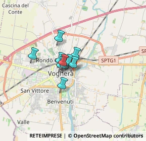 Mappa Via Carlo Emanuele III, 27058 Voghera PV, Italia (0.87182)