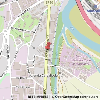 Mappa Strada Carignano, 44, 10024 Moncalieri, Torino (Piemonte)