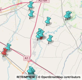 Mappa Via Besenzone, 29016 Cortemaggiore PC, Italia (5.6785)