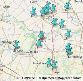 Mappa 46029 Suzzara MN, Italia (18.77611)