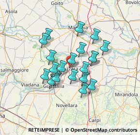 Mappa 46029 Suzzara MN, Italia (10.835)