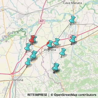 Mappa Via Ospizio, 27058 Voghera PV, Italia (7.17)