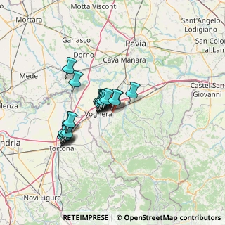 Mappa Strada Provinciale Bressana Salice Sud, 27058 Voghera PV, Italia (10.507)