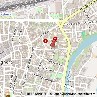Mappa Via Giovanni Barenghi, 20, 27058 Voghera, Pavia (Lombardia)