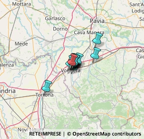 Mappa Via Giovanni Barenghi, 27058 Voghera PV, Italia (3.74923)