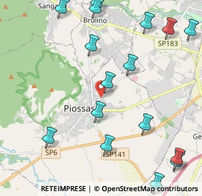 Mappa Via Cumiana, 10045 Piossasco TO, Italia (3.06474)