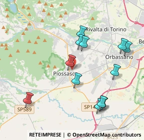 Mappa Via Cumiana, 10045 Piossasco TO, Italia (4.06583)