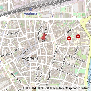 Mappa Via Emilia, 166, 27058 Voghera, Pavia (Lombardia)
