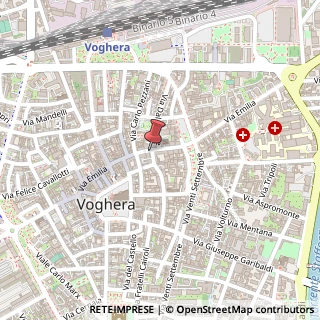 Mappa Via emilia 195, 27058 Voghera, Pavia (Lombardia)