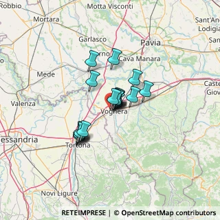 Mappa Via Ugo Bassi, 27058 Voghera PV, Italia (8.28316)