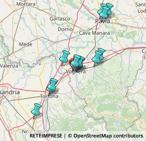 Mappa Via Ugo Bassi, 27058 Voghera PV, Italia (12.29385)