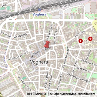Mappa Via San Lorenzo, 12, 27058 Voghera, Pavia (Lombardia)