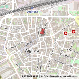 Mappa Via Emilia, 162, 27058 Voghera, Pavia (Lombardia)