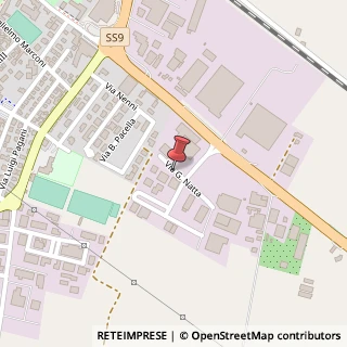 Mappa Via Cimina, 29, 29010 Pontenure, Piacenza (Emilia Romagna)