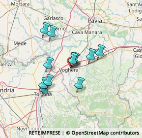 Mappa Strada Grippina, 27058 Voghera PV, Italia (10.5225)