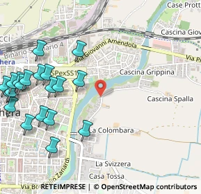 Mappa Strada Grippina, 27058 Voghera PV, Italia (0.694)