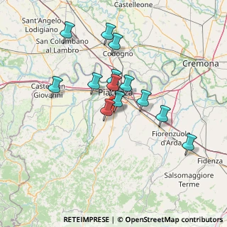 Mappa Località Gramigna, 29027 Podenzano PC, Italia (12.46077)