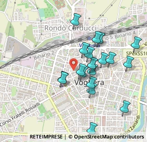 Mappa Piazza Fratelli Bandiera, 27058 Voghera PV, Italia (0.415)