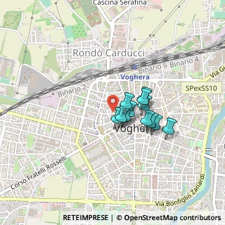 Mappa Piazza Fratelli Bandiera, 27058 Voghera PV, Italia (0.27917)