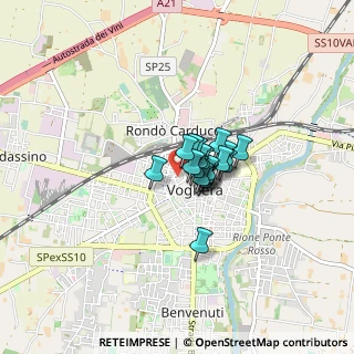Mappa Piazza Fratelli Bandiera, 27058 Voghera PV, Italia (0.37737)