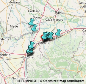 Mappa Piazza Fratelli Bandiera, 27058 Voghera PV, Italia (7.989)