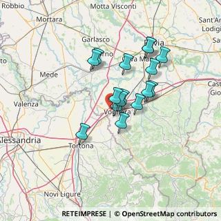 Mappa Via Maria Sormani Gavina, 27058 Voghera PV, Italia (10.82938)