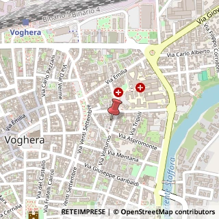 Mappa Via Volturno, 26, 27058 Voghera, Pavia (Lombardia)