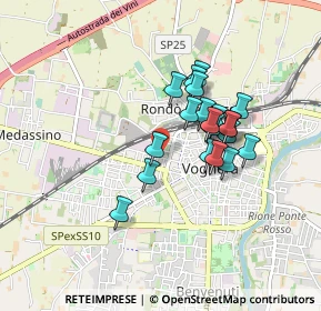 Mappa Via Piave, 27058 Voghera PV, Italia (0.685)