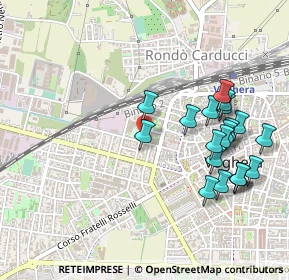 Mappa Via Piave, 27058 Voghera PV, Italia (0.5275)