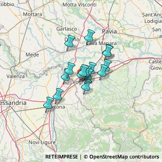 Mappa Via Vittorio Veneto, 27058 Voghera PV, Italia (8.55813)