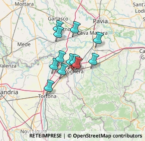 Mappa Via Monte Grappa, 27058 Voghera PV, Italia (8.9225)