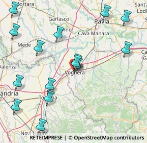 Mappa Via Monte Grappa, 27058 Voghera PV, Italia (19.57667)
