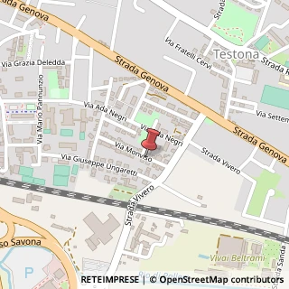 Mappa Via Monviso,  9, 10024 Moncalieri, Torino (Piemonte)