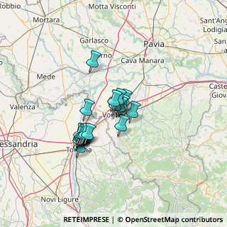 Mappa Via dei Mille, 27058 Voghera PV, Italia (9.829)