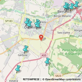 Mappa Strada Comunale Parpaglia, 10043 Orbassano TO, Italia (3.04455)