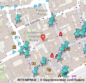 Mappa Vicolo Torrente, 27058 Voghera PV, Italia (0.0875)