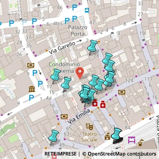 Mappa Vicolo Torrente, 27058 Voghera PV, Italia (0.03077)
